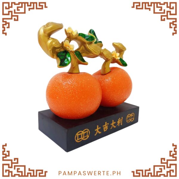 Orange Fruit Figurine